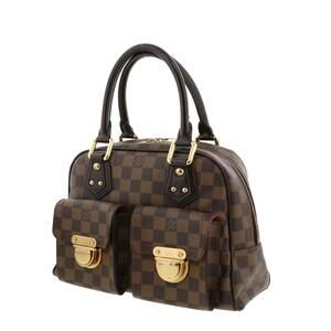LOUIS VUITTON Manhattan Damier Bag Handbag Brown